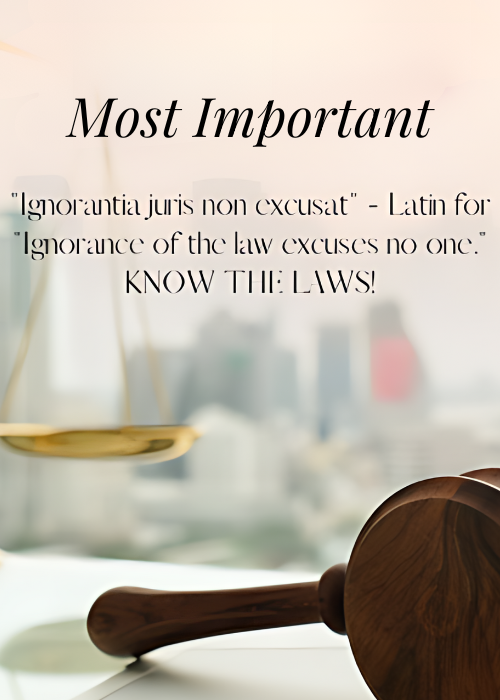 Ignorance of the law quote